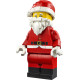 Klocki Iconic 40820 Powiększona minifigurka Świętego Mikołaja