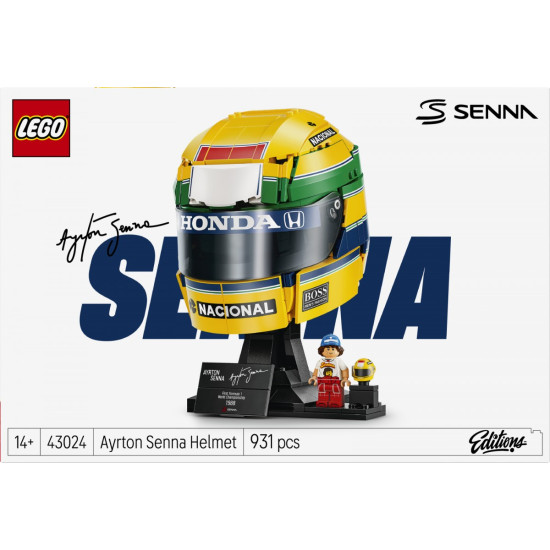 Klocki Editions 43024 Kask Ayrton Senna 
