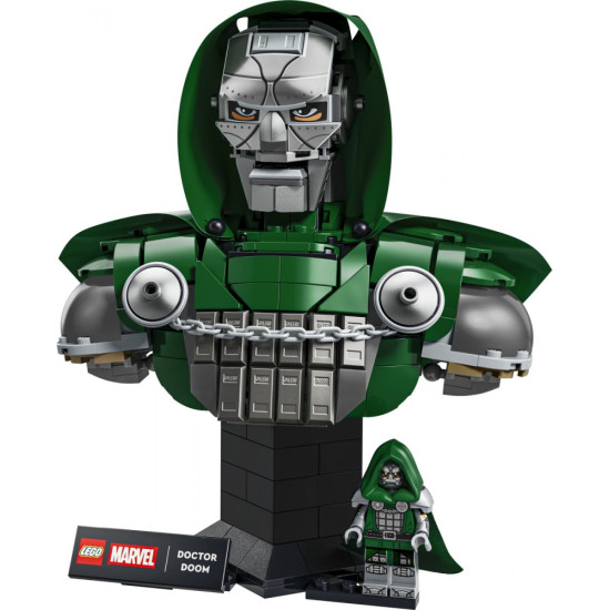 Klocki Super Heroes 76345 Popiersie Doktora Dooma 