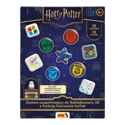 Zestaw kreatywny Naklejkomat 3D Harry Potter zestaw uzupełniający