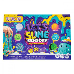 Zestaw Kalendarz Adwentowy Lets Slime