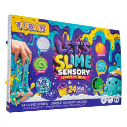 Zestaw Kalendarz Adwentowy Lets Slime