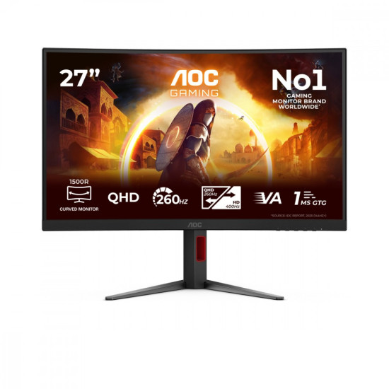 Monitor 27 cali CQ27G4Z2 Curved VA 260Hz HDMIx2 DP
