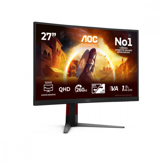 Monitor 27 cali CQ27G4Z2 Curved VA 260Hz HDMIx2 DP