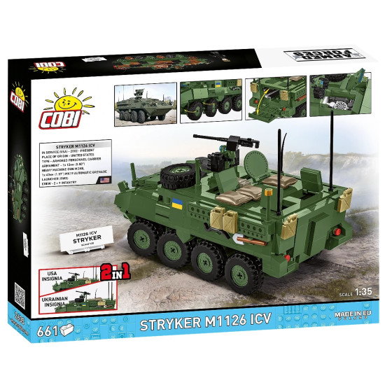 Klocki Stryker M1126 ICV 661 klocków