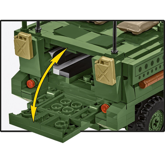 Klocki Stryker M1126 ICV 661 klocków
