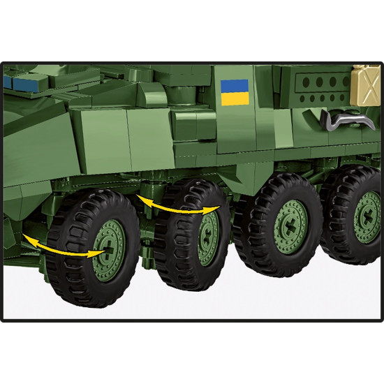 Klocki Stryker M1126 ICV 661 klocków