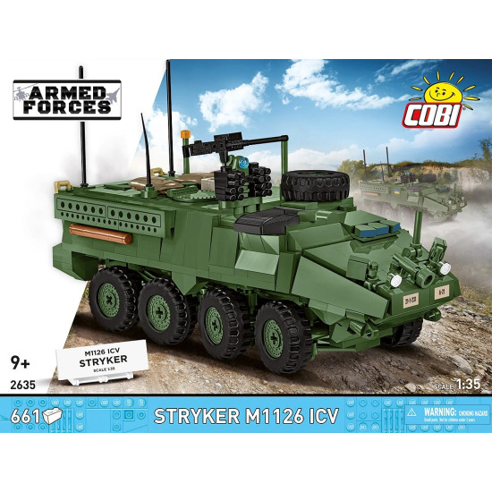 Klocki Stryker M1126 ICV 661 klocków