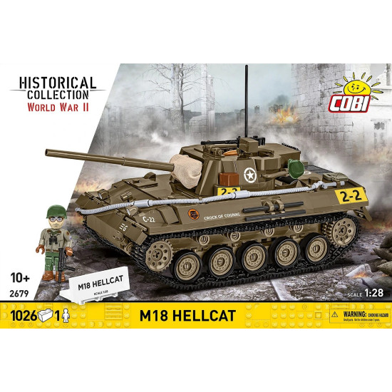 Klocki M18 Hellcat 1026 klocków