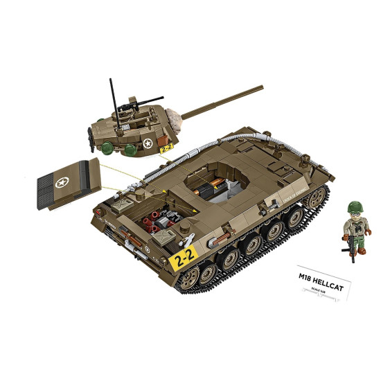 Klocki M18 Hellcat 1026 klocków