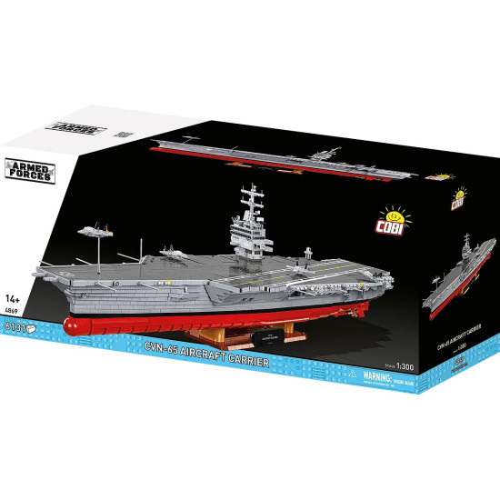 Klocki CVN-65 Aircraft Carrier 6131 klocków