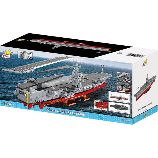 Klocki CVN-65 Aircraft Carrier 6131 klocków