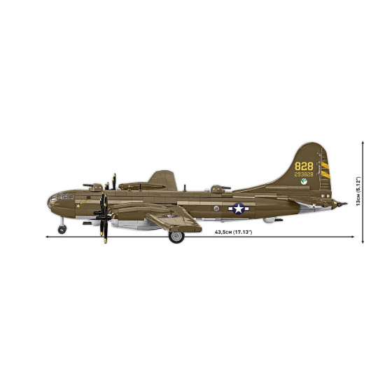 Klocki Boeing B-29 Superfortress 1074 klocków