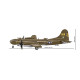 Klocki Boeing B-29 Superfortress 1074 klocków