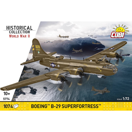 Klocki Boeing B-29 Superfortress 1074 klocków