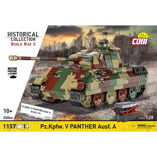 Klocki Pz.Kpfw.V Panther Ausf.A 1152 klocki 