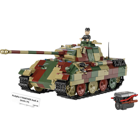 Klocki Pz.Kpfw.V Panther Ausf.A 1152 klocki 