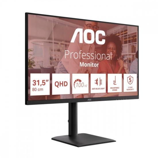 Monitor 31.5 cala Q32E4U IPS 100Hz HDMIx2 DP Pivot Głośniki