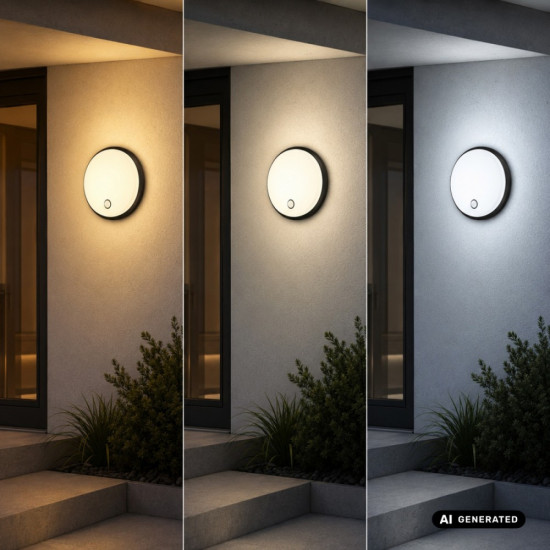 Lampa LED z czujnikiem ruchu PIR MCE535 B 