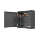 Szafa instalacyjna TPR 10 cali z płytą MESH 340x340x140mm czarna (złożona)