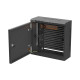Szafa instalacyjna TPR 10 cali z płytą MESH 340x340x140mm czarna (złożona)