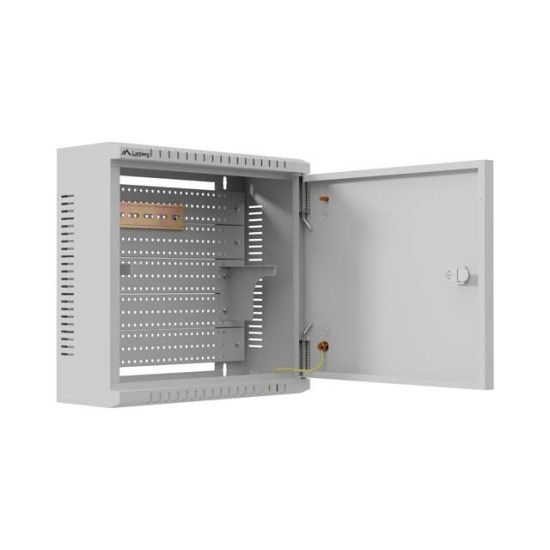 Szafa instalacyjna TPR 10 cali z płytą MESH 340x340x140mm biała (złożona)