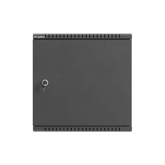 Szafa instalacyjna TPR 10 cali z płytą MESH 400x400x140mm czarna (złożona) 