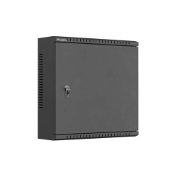 Szafa instalacyjna TPR 10 cali z płytą MESH 400x400x140mm czarna (złożona) 