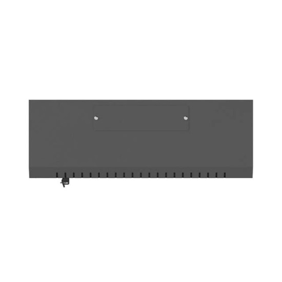 Szafa instalacyjna TPR 10 cali z płytą MESH 400x400x140mm czarna (złożona) 