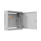 Szafa instalacyjna TPR 10 cali z płytą MESH 400x400x140mm szara (złożona) 