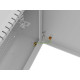 Szafa instalacyjna TPR 10 cali z płytą MESH 400x400x140mm szara (złożona) 