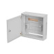 Szafa instalacyjna TPR 10 cali z płytą MESH 400x400x140mm szara (złożona) 