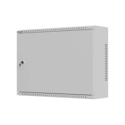 Szafa instalacyjna TPR 10 i 19 cali z płytą MESH 560x420x180mm szara (złożona)