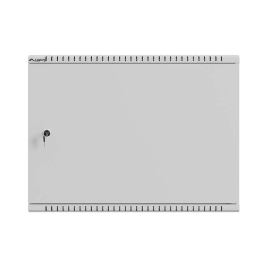 Szafa instalacyjna TPR 10 i 19 cali z płytą MESH 560x420x180mm szara (złożona)