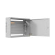 Szafa instalacyjna TPR 10 i 19 cali z płytą MESH 560x420x180mm szara (złożona)