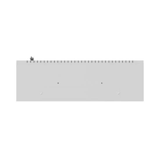 Szafa instalacyjna TPR 10 i 19 cali z płytą MESH 560x420x180mm szara (złożona)
