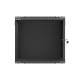 Szafa instalacyjna rack wisząca 19 cali 9U 540x350mm czarna drzwi pełen metal (flat pack)