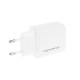 Ładowarka GaN 30W USB-C PD + USB-A (biała)