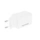 Ładowarka GaN 45W USB-C PD + USB-A (biała)