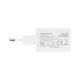 Ładowarka GaN 45W USB-C PD + USB-A (biała)