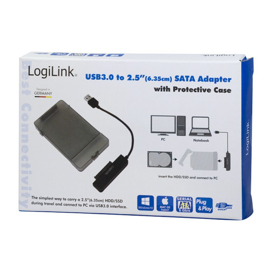 Adapter USB 3.0 do 2.5 cala SATA z obudową