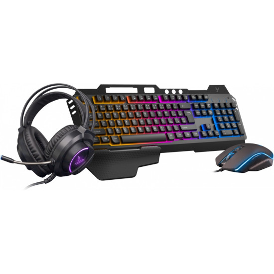 Zestaw Gaiming INFERNO YGS 01 3w1 klawiatura, mysz, słuchawki 