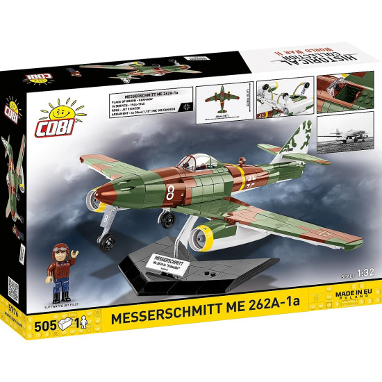 Klocki Messerschmitt Me-262-1A 505 klocków