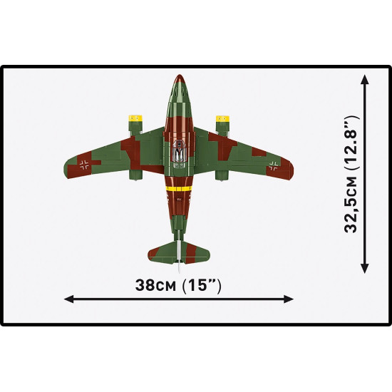Klocki Messerschmitt Me-262-1A 505 klocków