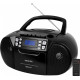 Radiomagnetofon z CD SPT 3907B czarny MP3, USB, AUX, Bluethooth 