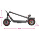 Hulajnoga elektryczna SCOOTER S31 350W kierunki,amortyzacja przód 