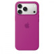 Etui silikonowe z MagSafe do iPhonea 18 Pro Max - magenta