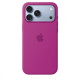 Etui silikonowe z MagSafe do iPhonea 18 Pro Max - magenta