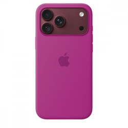 Etui silikonowe z MagSafe do iPhonea 18 Pro Max - magenta