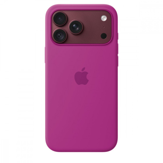 Etui silikonowe z MagSafe do iPhonea 18 Pro Max - magenta